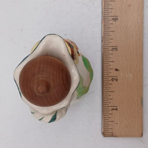 Vintage Oil Dispenser Cruet Bottle Mexican Man Wearing Sombrero with Stopper - Picture 12 of 13